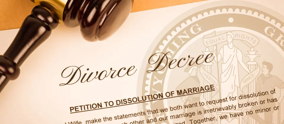 Guide to Wyoming Divorce Records